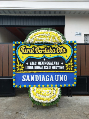 Papan Bunga Duka di Sagerat Weru Dua